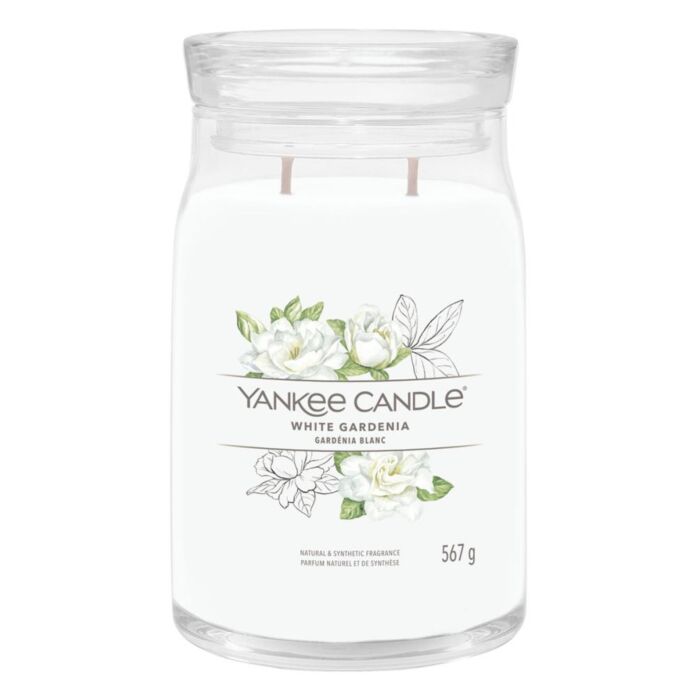 Yankee Candle White Gardenia Signature Large Jar